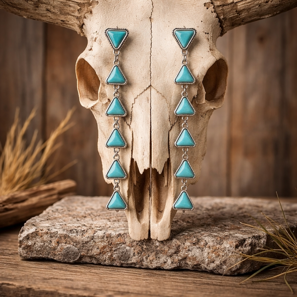 Turquoise Dangle Earrings