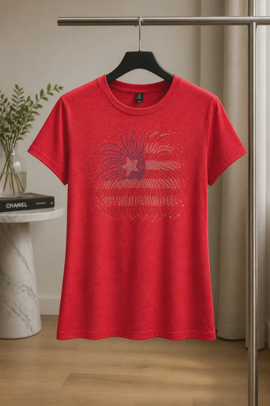 Fireworks Flag