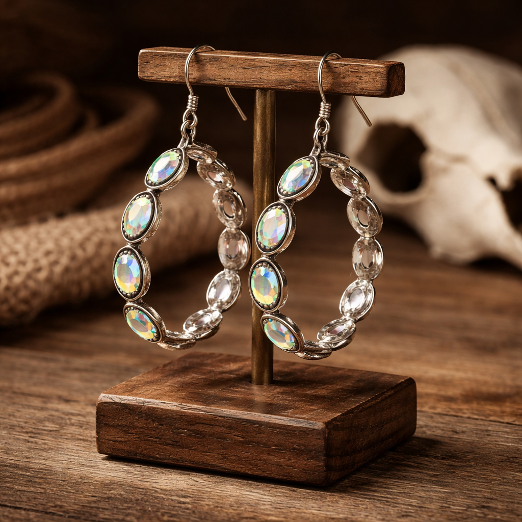 AB Crystal Earrings