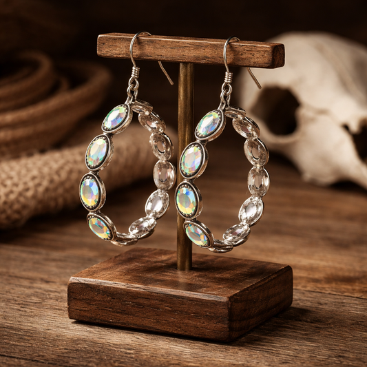 AB Crystal Earrings