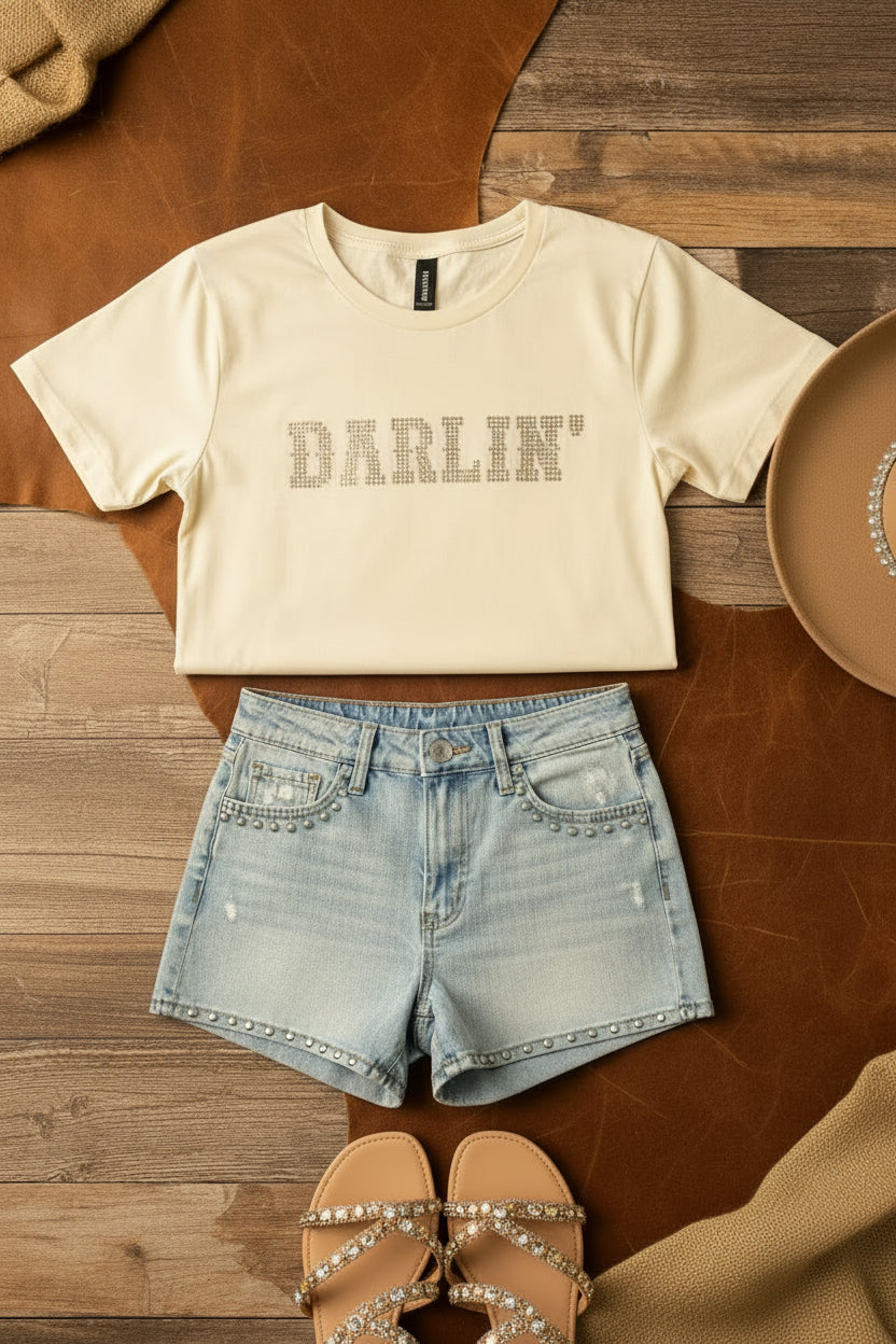 Darlin' Rhinestone Tee