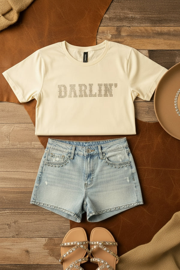 Darlin' Rhinestone Tee