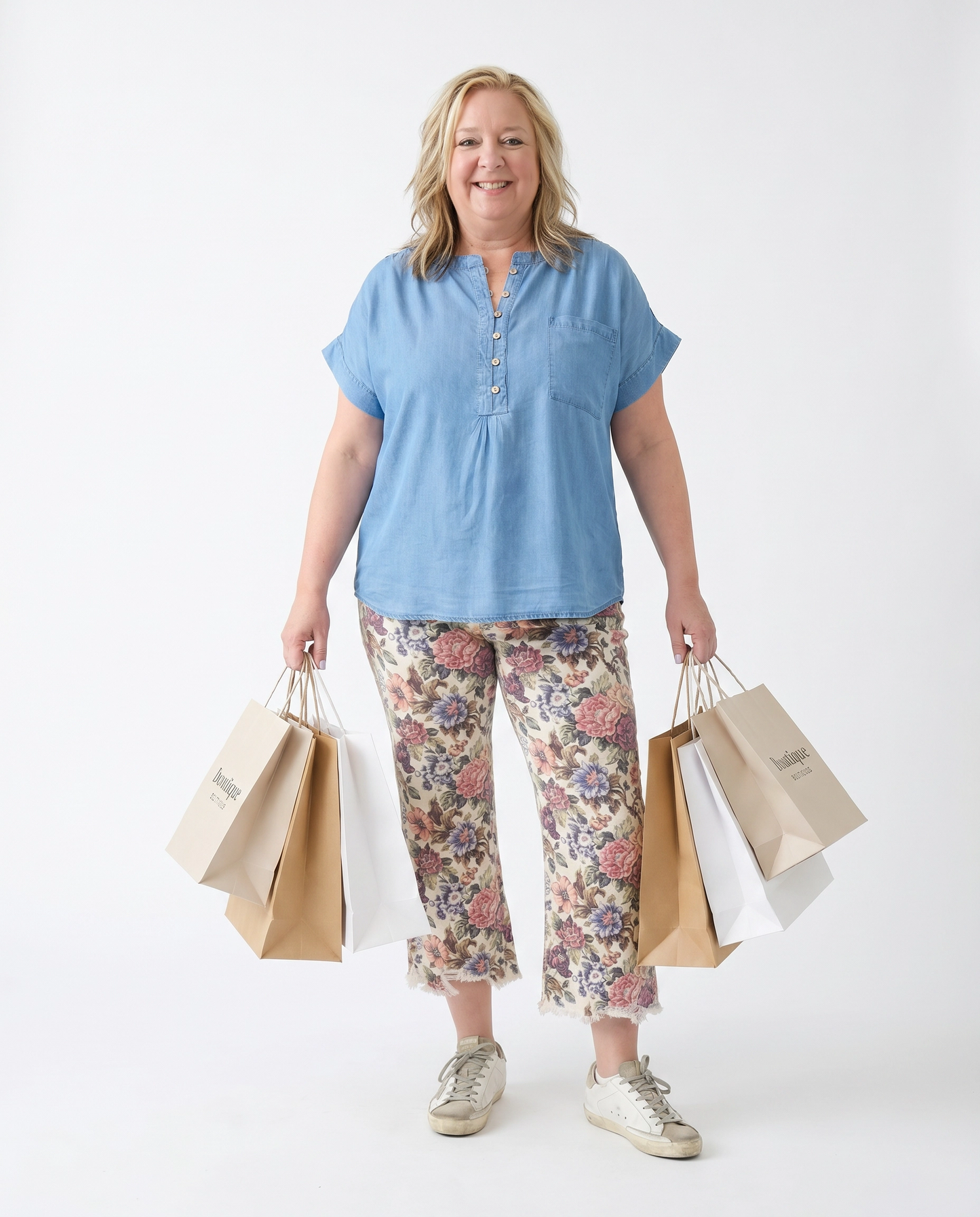 Chambray Top